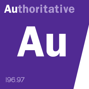AHA! AUTHORITATIVE content BADGE